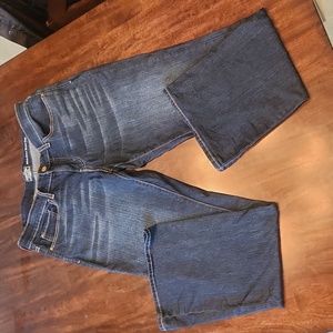 Levi Strauss, Gold, Signature, 12M, W31, L32, dark wash, mid-rise, boot cut